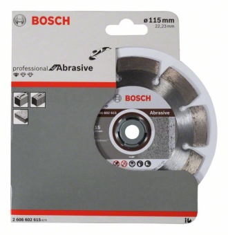 Алмазный отрезной круг Standard for Abrasive 115 x 22,23 x 6 x 7 mm 2608602615